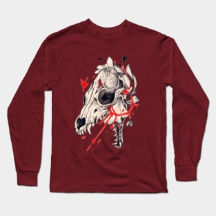 Fox Skull Long Sleeve T-Shirt